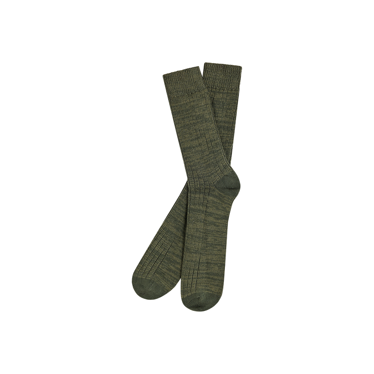 Bask in the Sun Txalupa Sock Moss Unisex Bio Baumwolle grün